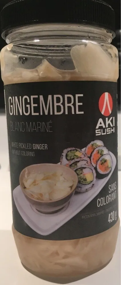 Gingembre blanc marine