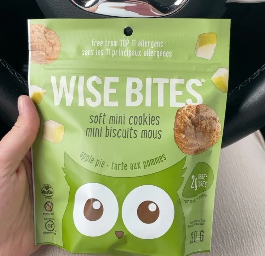 Soft mini cookies -apple pie