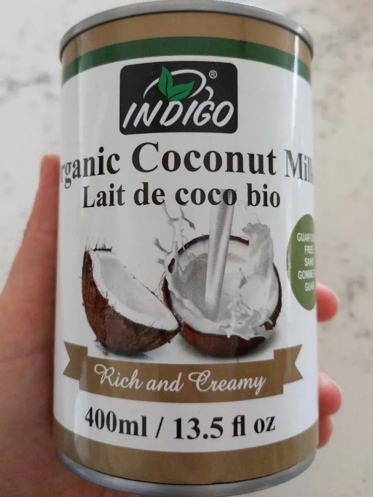 Organic coconut milk