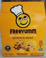 Barres tendres cuites au four aux pépites de chocolat