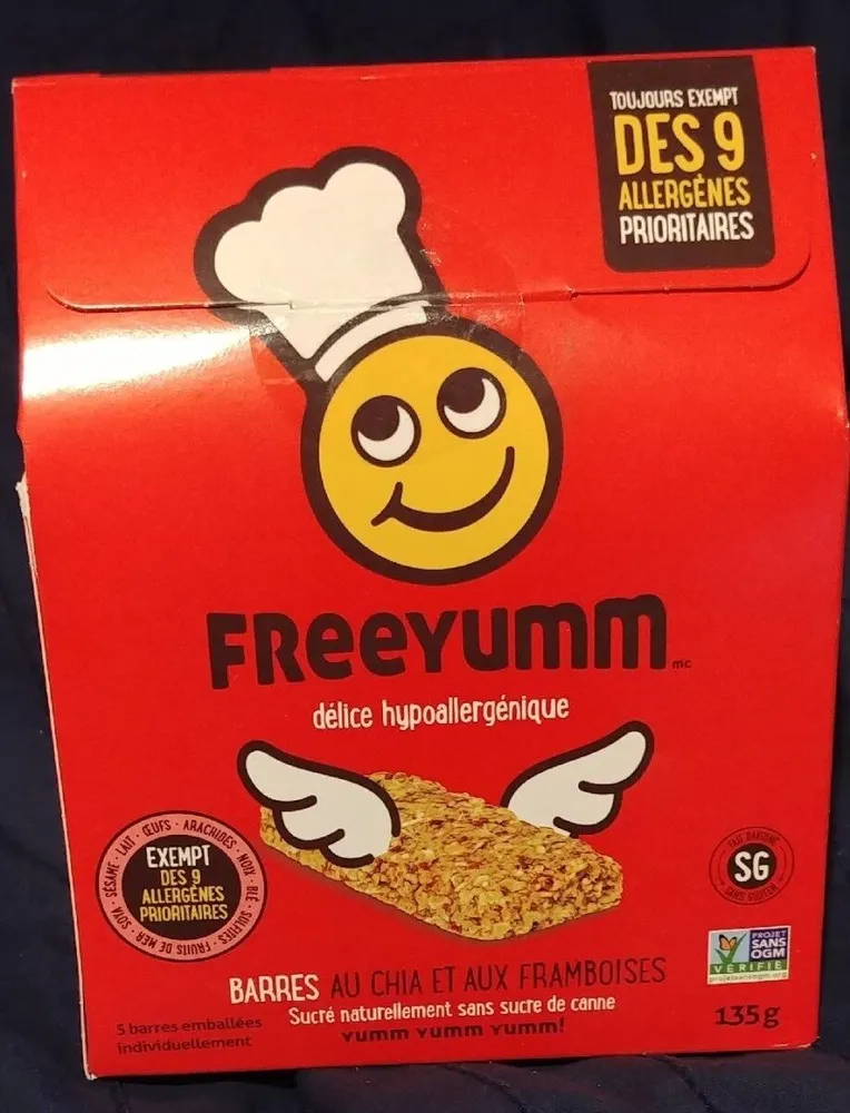 Freeyumm ( chia & framboise )