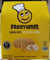 Biscuits aux bananes et érable