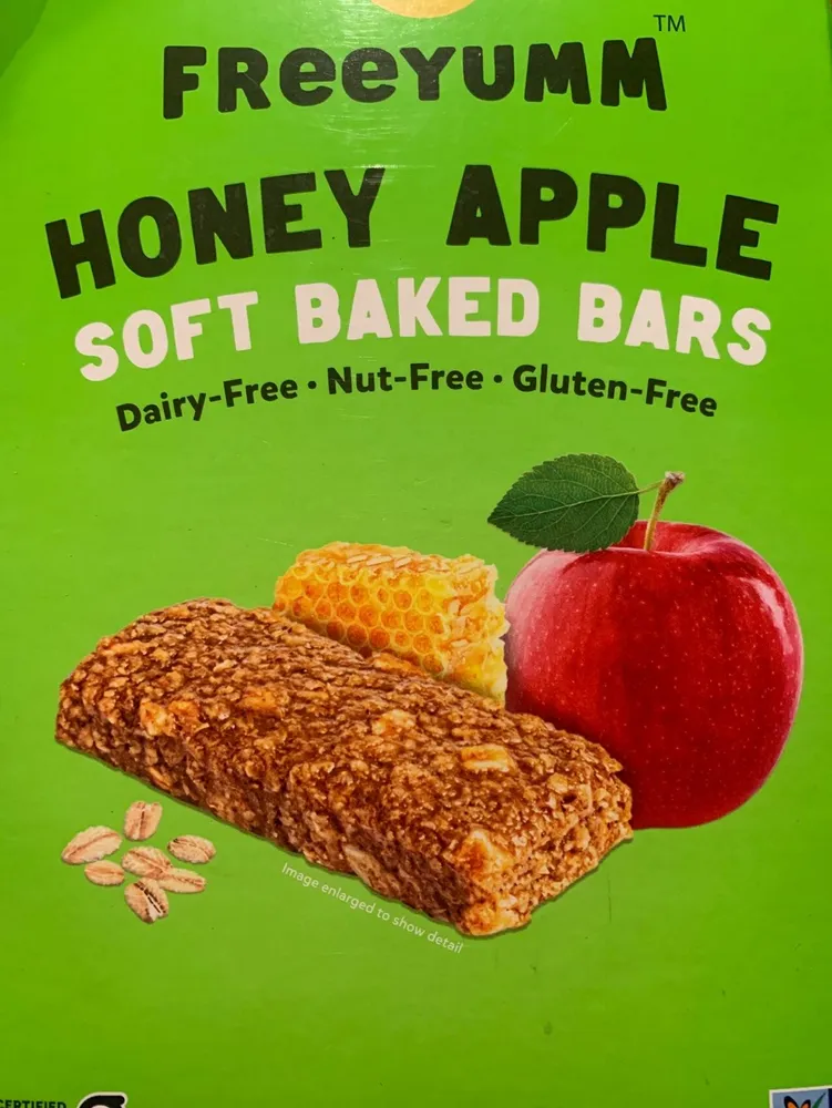 Honey Apple Soft Baked Bars