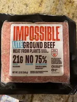 Lite Ground Beef Meat From Plants