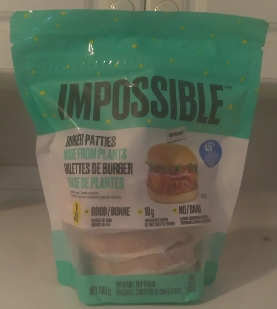 Burger Patties made from Plants