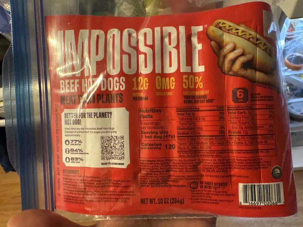 Beef Hot Dogs