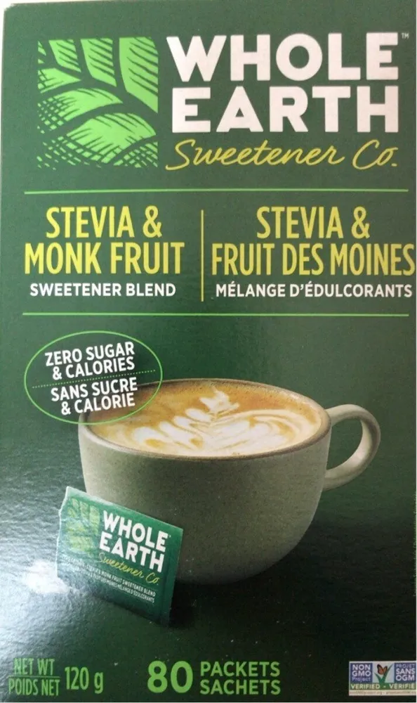 Stevia Leaf & Monk Fruit Natural Sweetener Blend