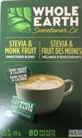 Stevia Leaf & Monk Fruit Natural Sweetener Blend