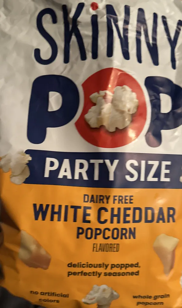 DAIRY FREE WHITE CHEDDAR POPCORN