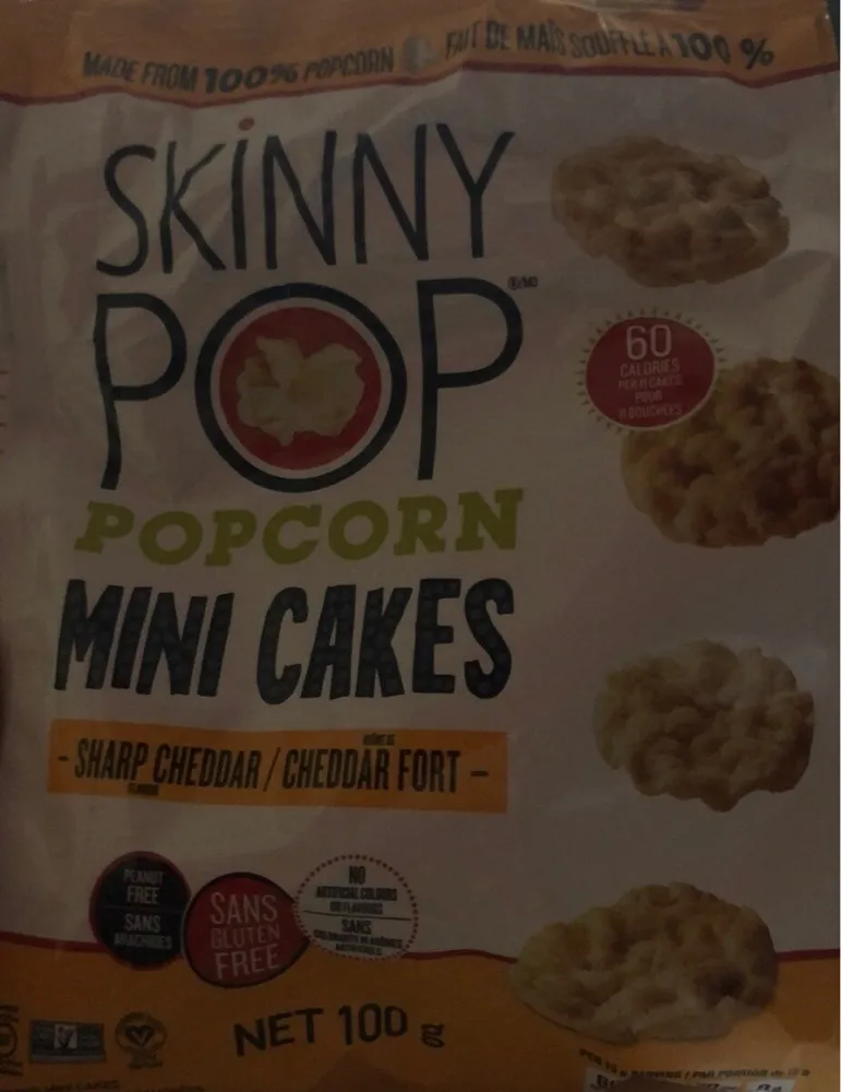 Sharp Cheddar Popcorn Mini Cakes
