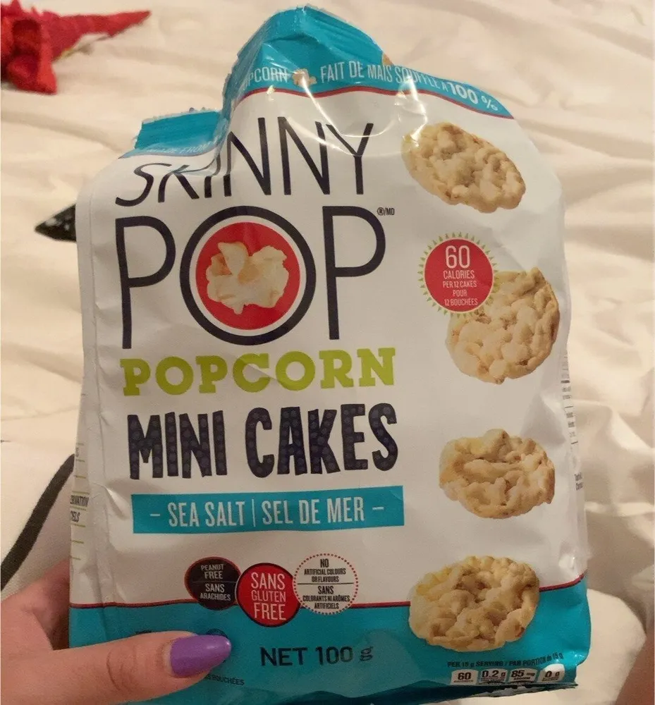 Sea Salt Popcorn Mini Cakes