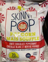 White Chocolate Peppermint Popcorn