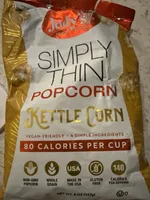 Simply Thin Popcorn Kettle Corn Flavor