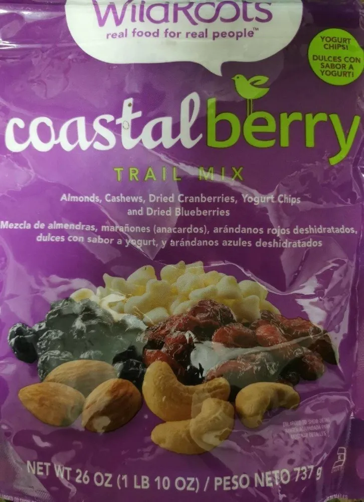 Coastal berry trail mix