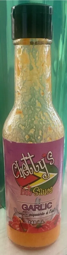 Chetty’s Hot Sauce Garlic