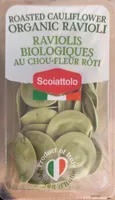 Raviolis biologiques au chou-fleur roti