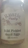 Mild Pickled Quail Eggs