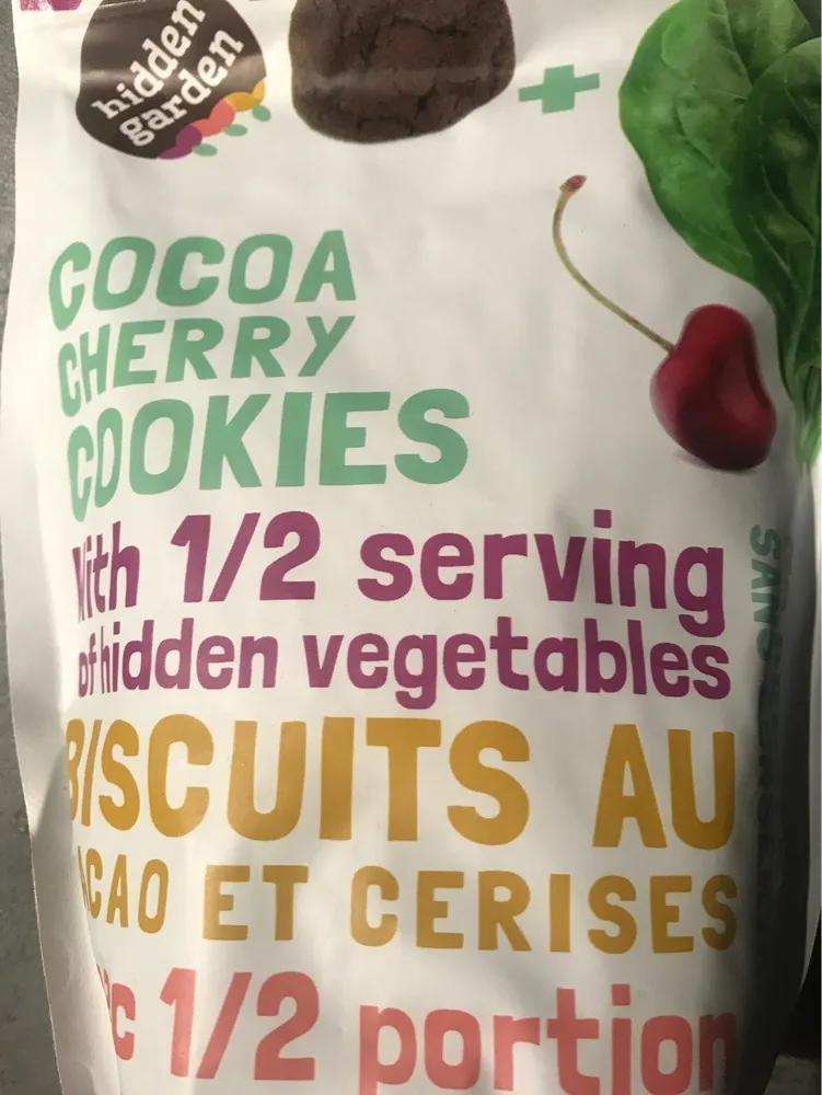 Cocoa Cherry Spinach Cookies - Gluten Free