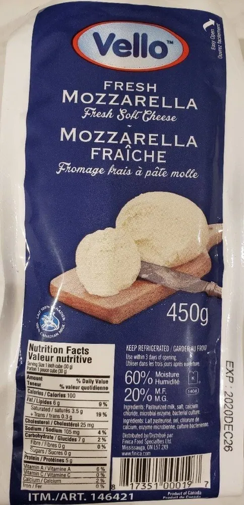 Fresh mozzarella