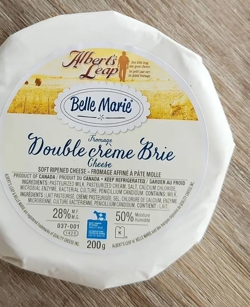 Double creme brie