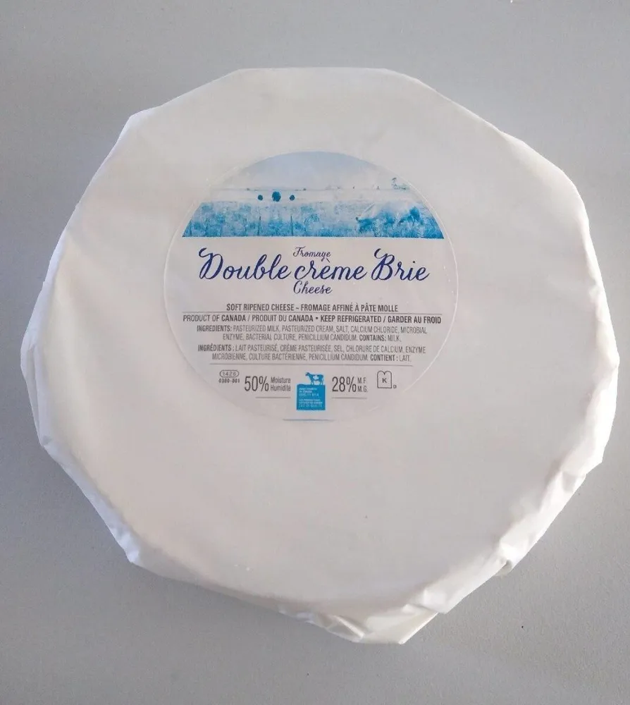 Double crème brie