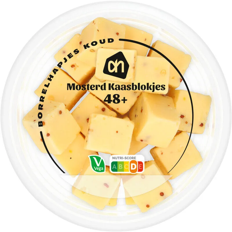 Mosterd Kaasblokjes