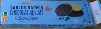 Sablés nappés chocolat au lait
