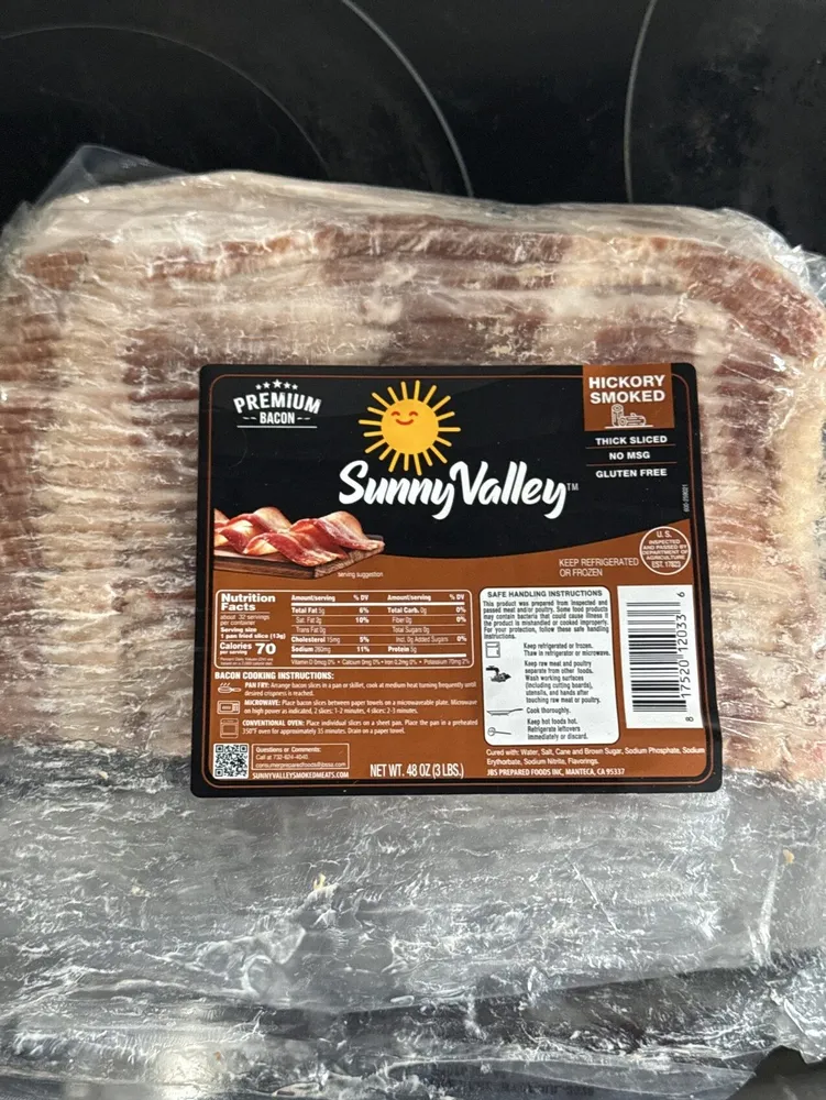 Premium Hickory Smoked Bacon