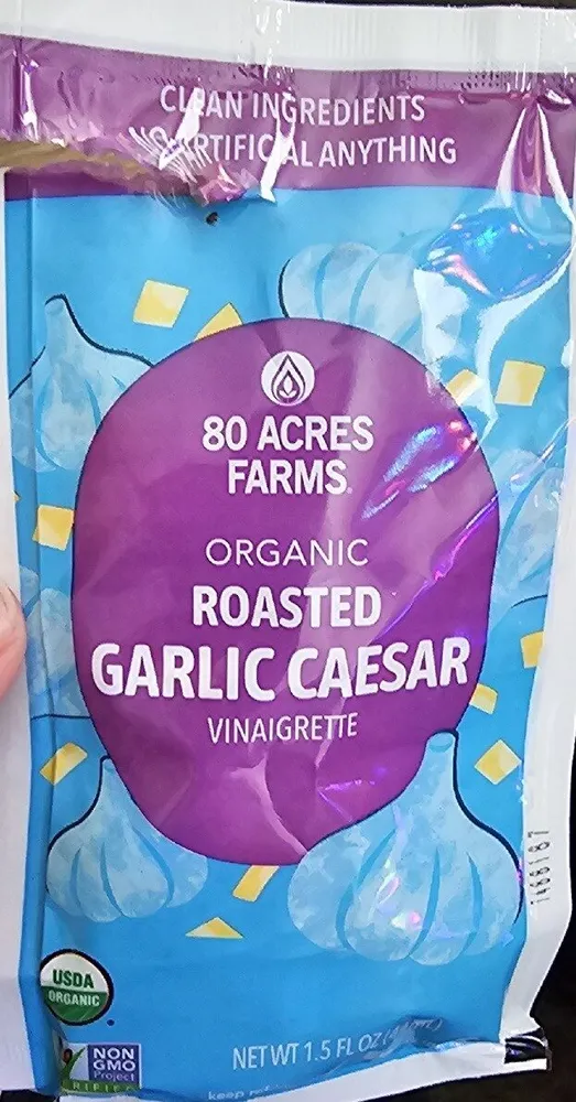 Organic Roasted Garlic Caesar Vinaigrette