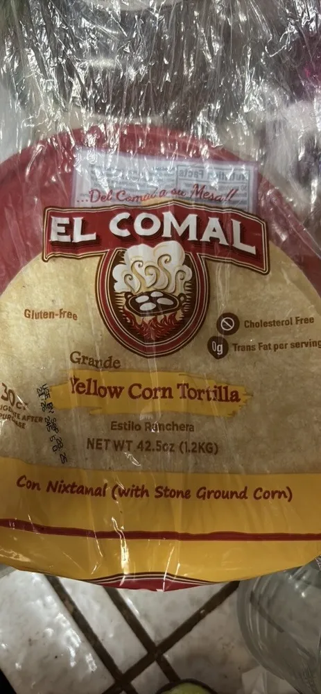 Yellow Corn Tortilla