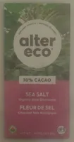 SEA SALT Organic Dark Chocolate