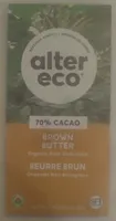 Brown butter Organic Dark Chocolate
