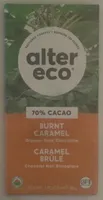 BURNT CARAMEL Organic Dark Chocolate