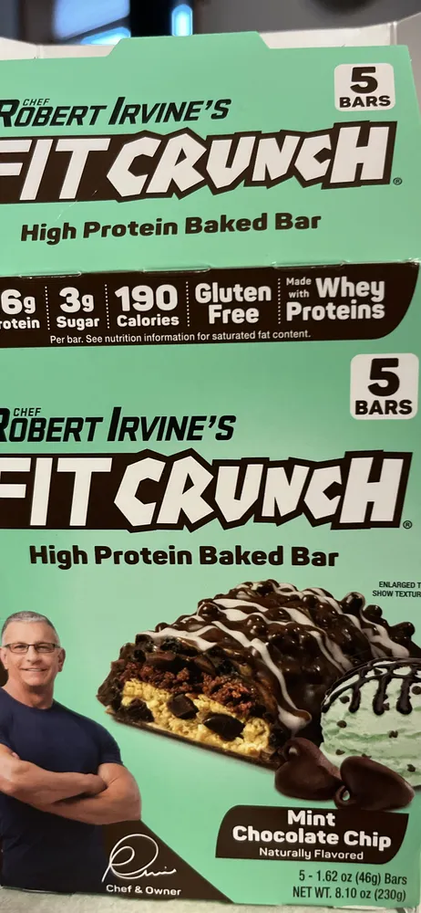 Mint Chocolate Chip Protein Bar