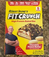 Chocolate Peanut Butter High Protein Baked Bar