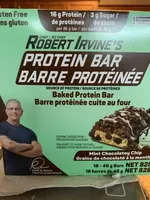 Baked Protein Bars Mint Chocolate Chip