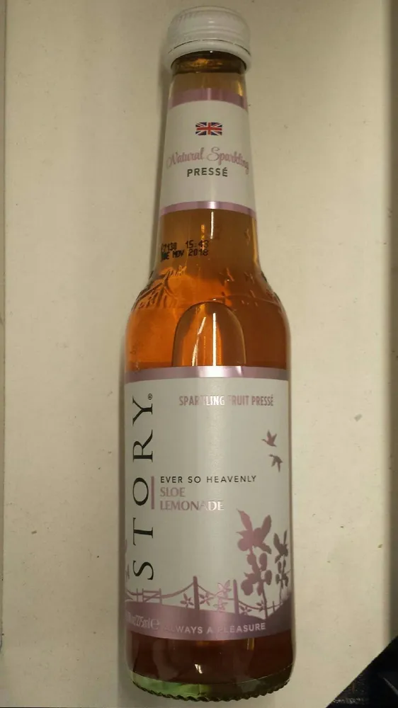 Sloe lemonade