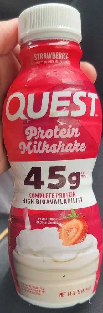 Strawberry Protein Milkshake