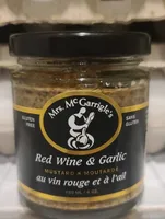 Red wine and garlic mustard