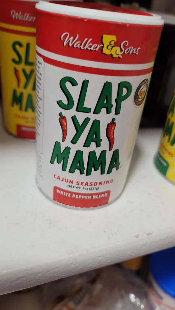 One cajun seasoning white pepper blend