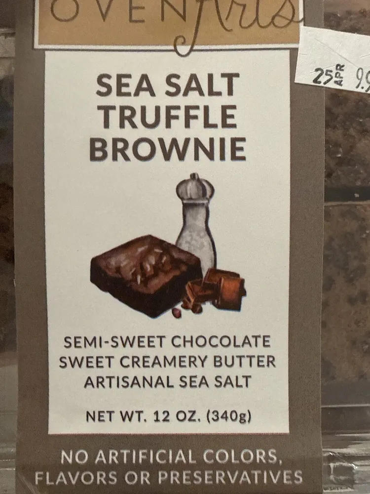 Sea Salt Truffle Brownie