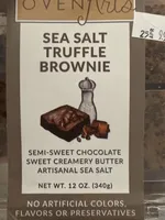 Sea Salt Truffle Brownie