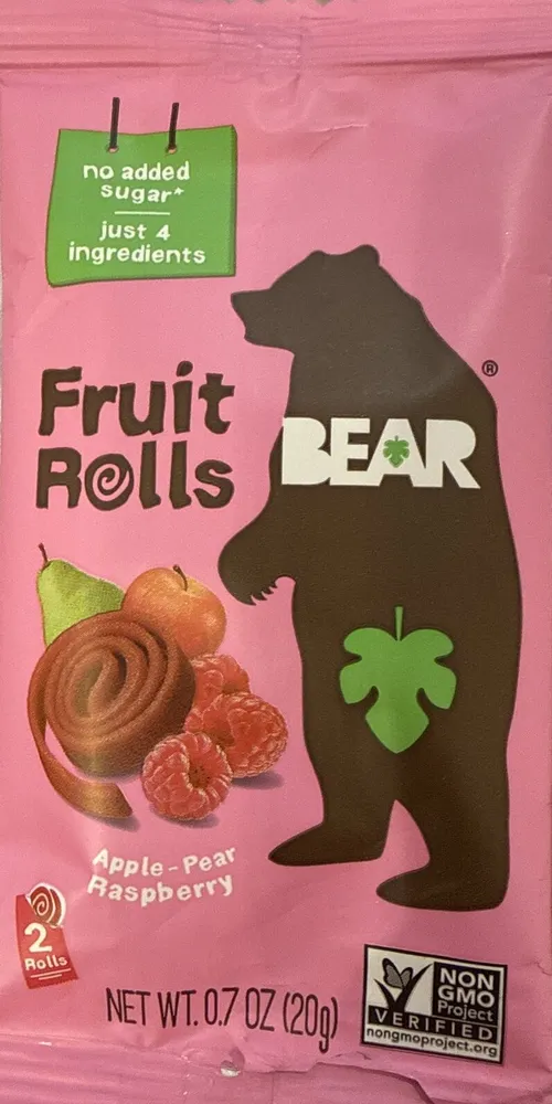 Fruit Rolls Apple-Pear Raspberry