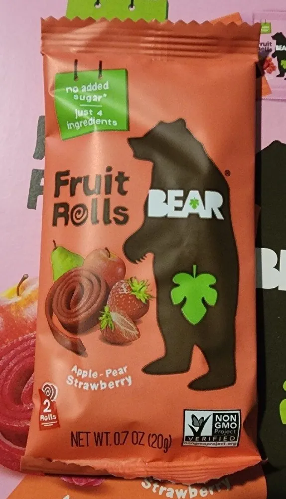 Fruit Rolls Apple-Pear Strawberry