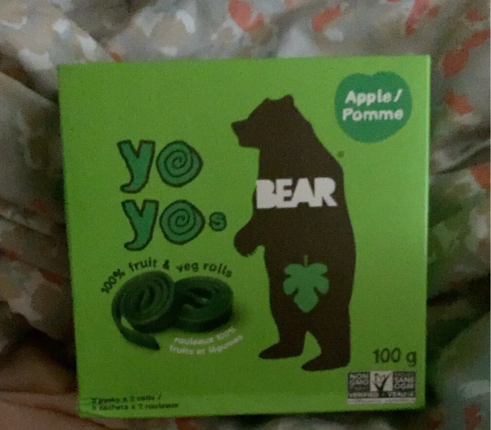Apple Real Fruit Yoyos