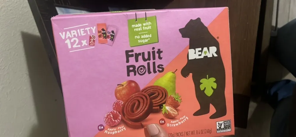 Apple-Pear Raspberry Fruit Rolls