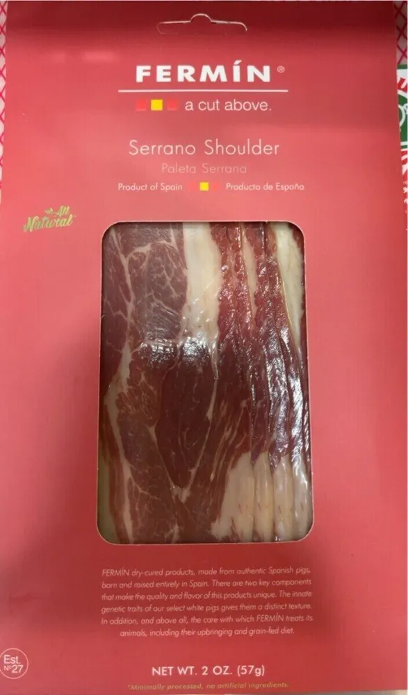 Serrano Shoulder cured meat