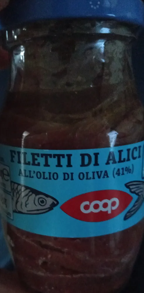 filetti di Alice all'olio d'oliva