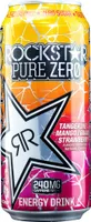 Pure zero tangerine mango guava strawberry flavored