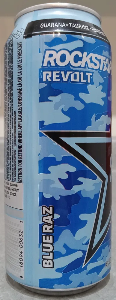 Blue Raz Energy Drink